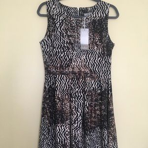 Animal print dress